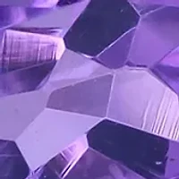 Sterling Silver Amethyst and Cubic Zirconia Pear Cut Bypass Ring