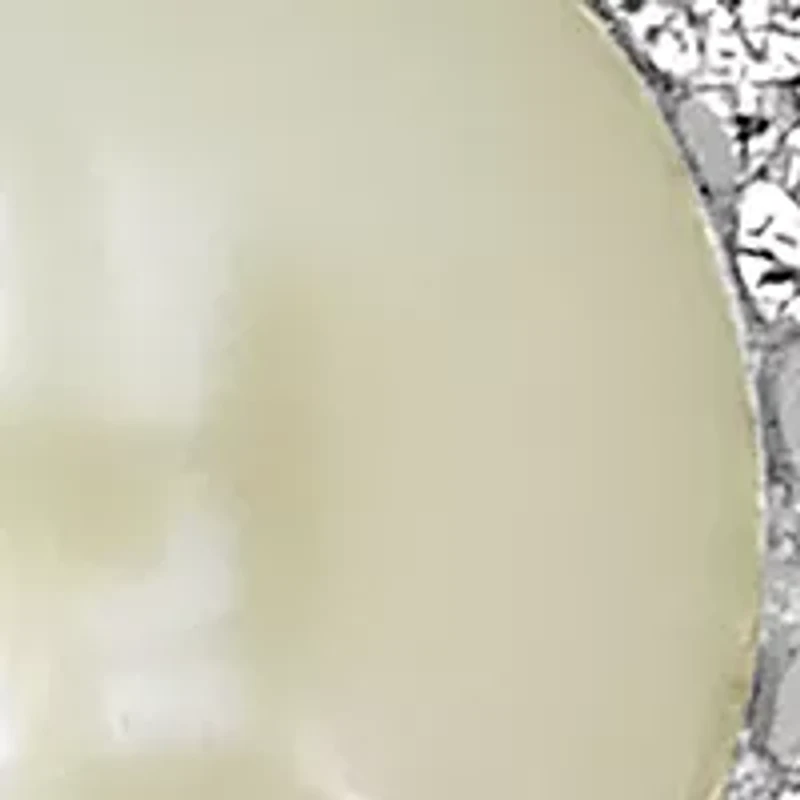 Sterling Silver Pearl Cubic Zirconia Border Ring