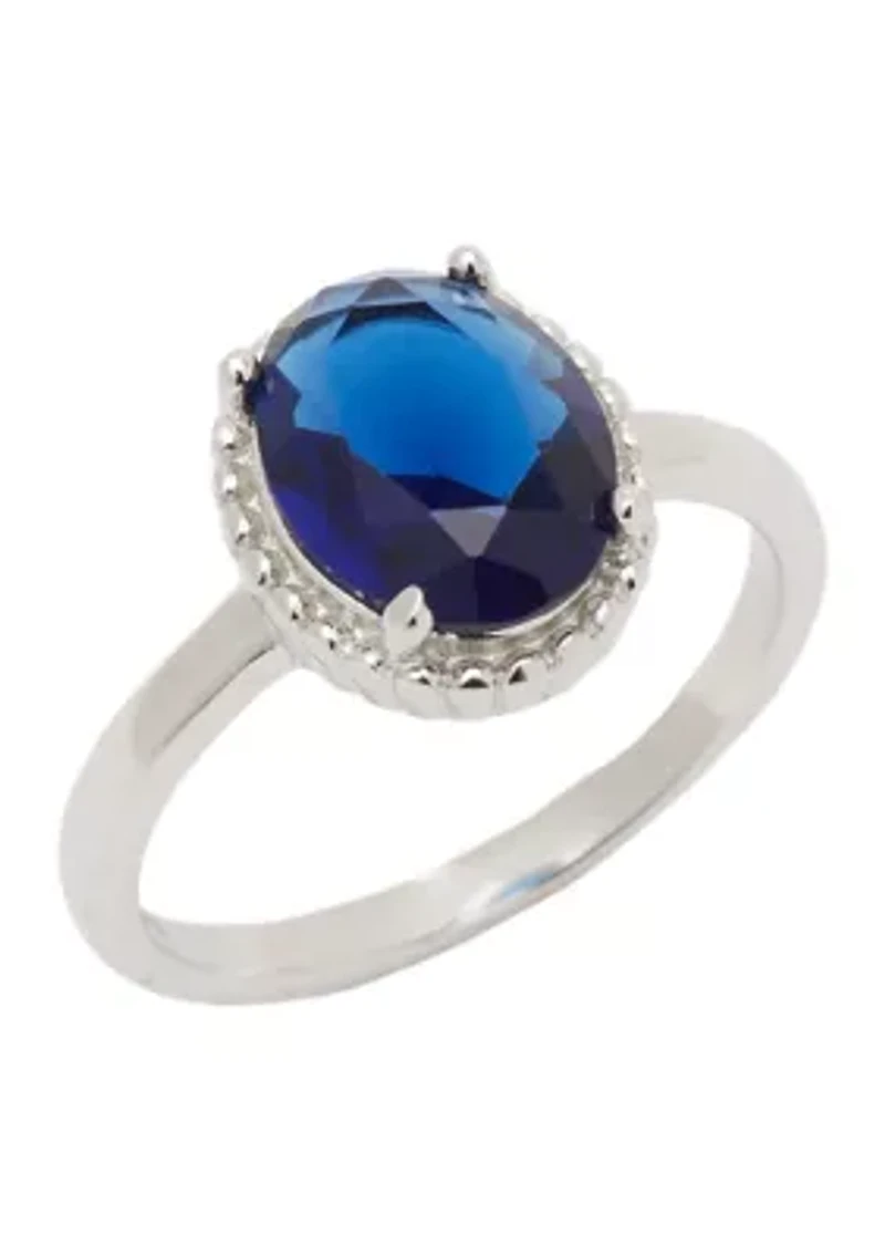 Sterling Silver Cubic Zirconia Ring