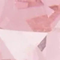 Pink Princess Cut Ring