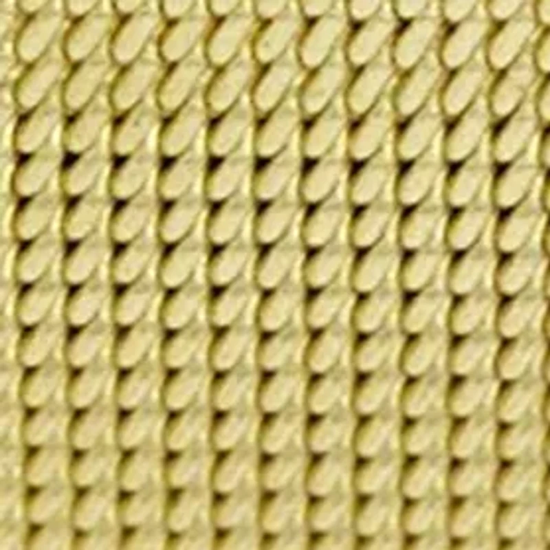 Gold Tone Faceted Bezel Watch