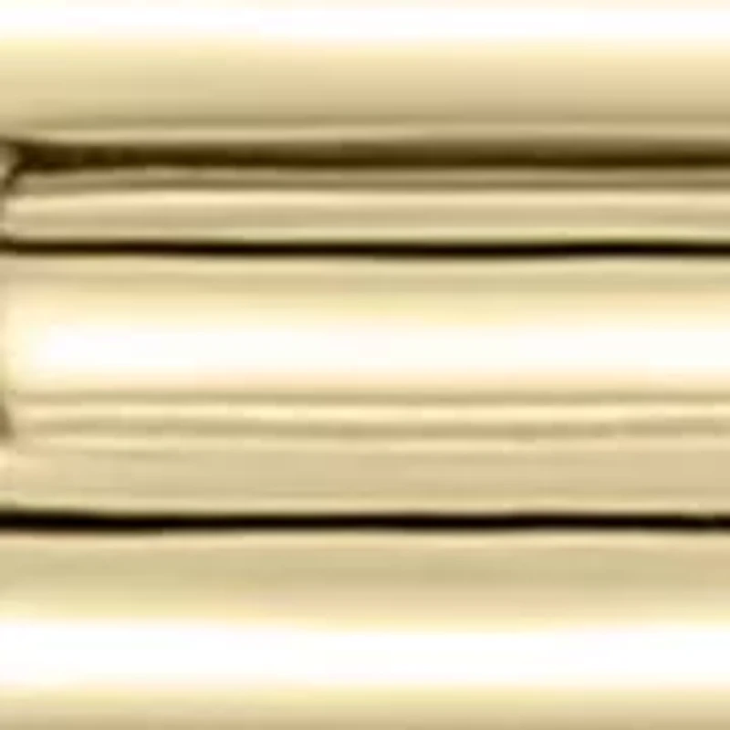 Jet Face Gold Tone Watch