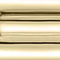 Jet Face Gold Tone Watch