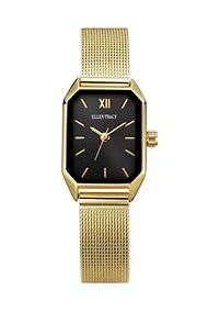 Two-Tone Analog Metal Watch