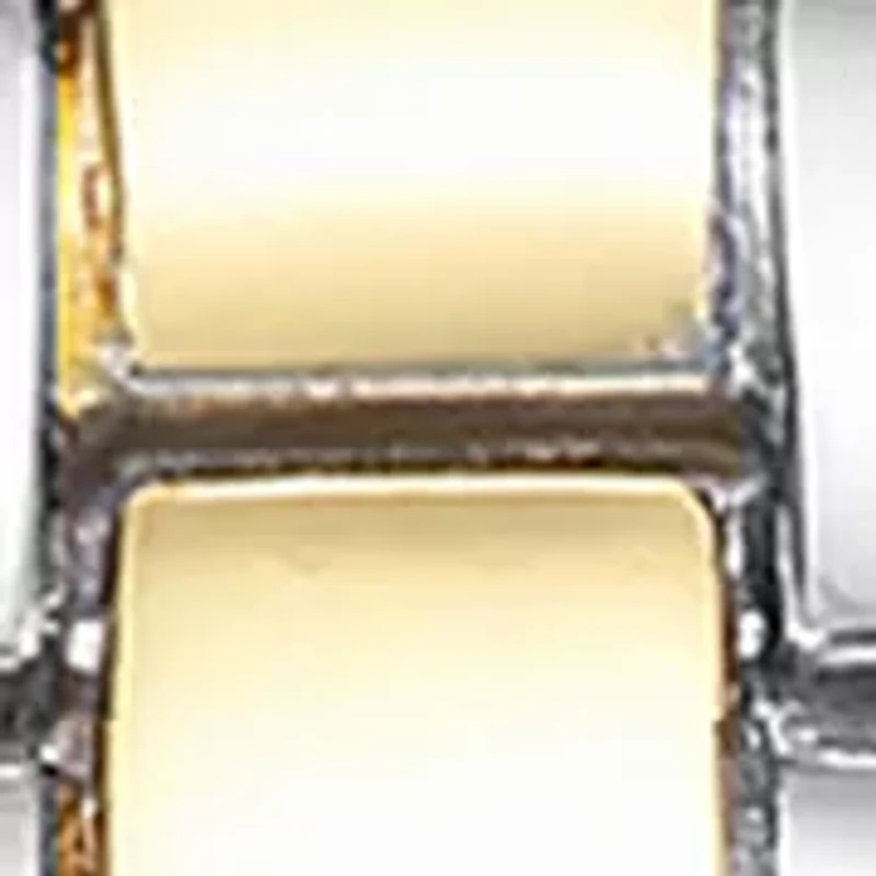 Pavé Two-Tone Analog Watch