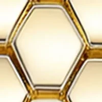 Women's Hexagonal Dial Honeycomb-Link Bracelet Watch