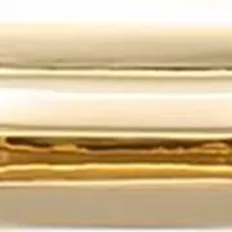 Gold Tone Watch and Flower Bracelet Set