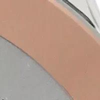 	  Two Tone Brown Strap Watch 