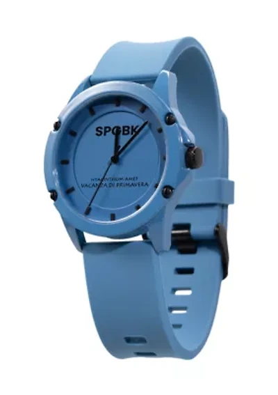 Westover Carolina Blue Silicone Strap Watch