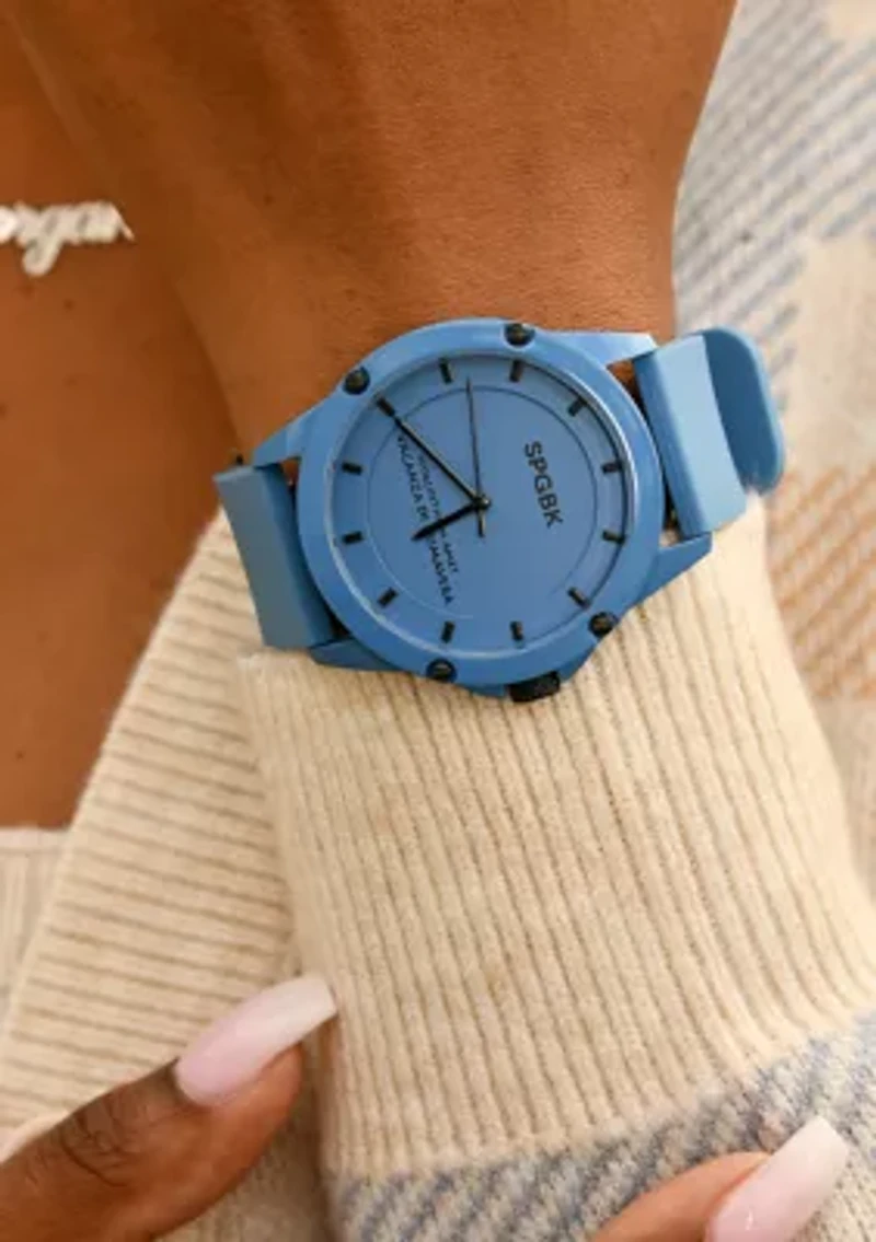 Westover Carolina Blue Silicone Strap Watch