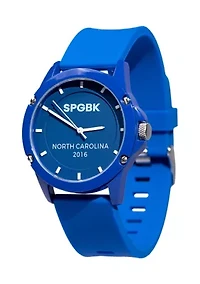 Unisex Bronco Royal Blue Silicone Band Watch