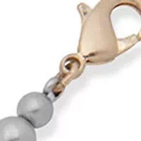 Two-Tone Beaded Flex Bracelet