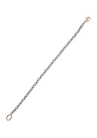 Two-Tone Beaded Flex Bracelet