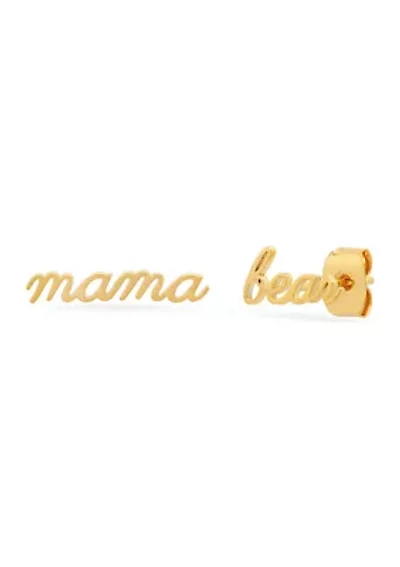 Mama Bear Stud Earrings