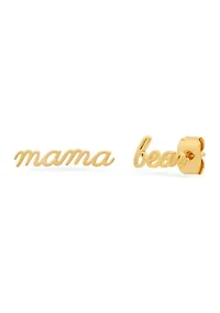 Mama Bear Stud Earrings