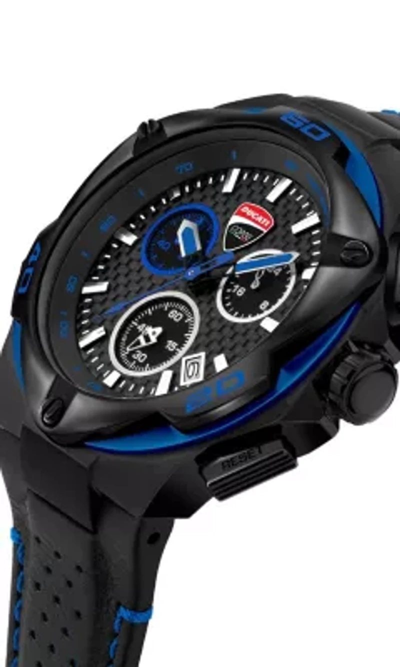 Men's Motore Chronograph Quartz Analog Timepiece