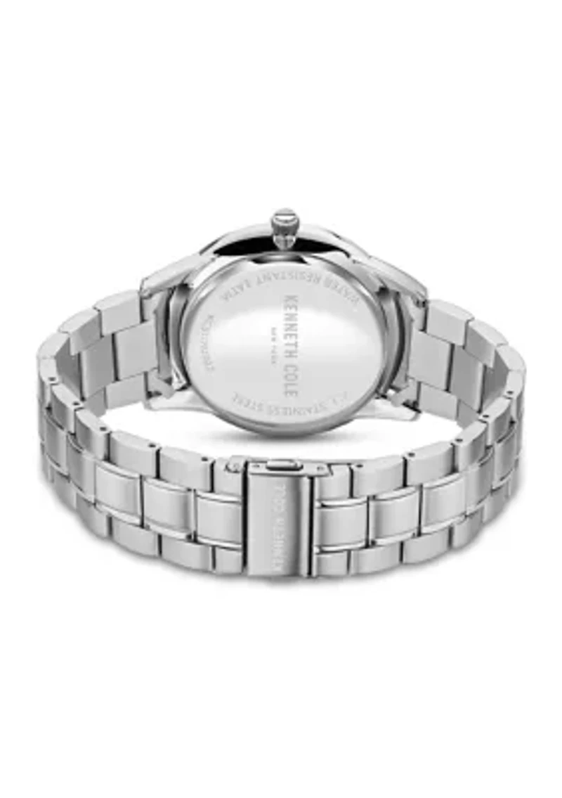 Men's Diamond Dial Watch