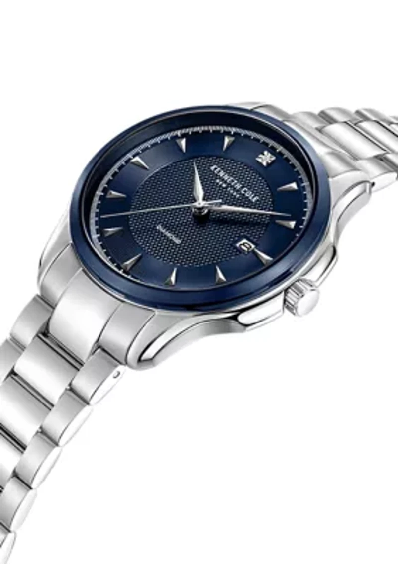 Men's Genuine Diamond Dial Watch