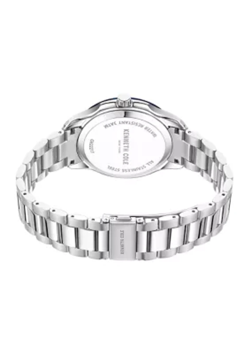 Men's Genuine Diamond Dial Watch