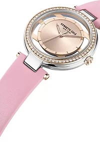 Ladies Transparency Dial Watch