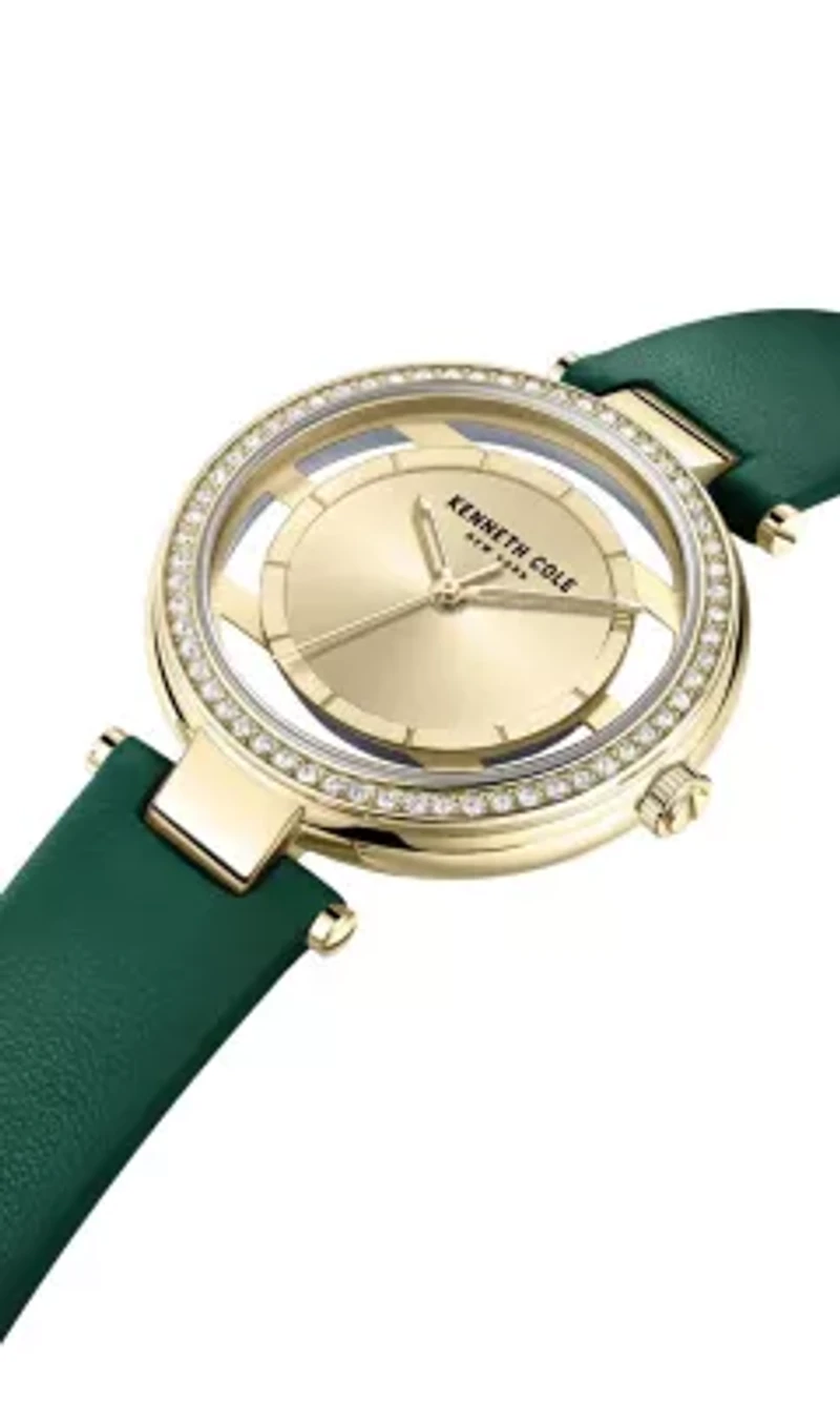 Ladies Transparency Dial Watch