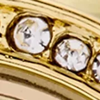 Crystal Pavé Ring Watch
