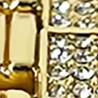 Gold Tone Mother of Pearl Dial Bracelet Watch