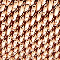 Rose Gold Tone Crystal Bezel Mesh Watch