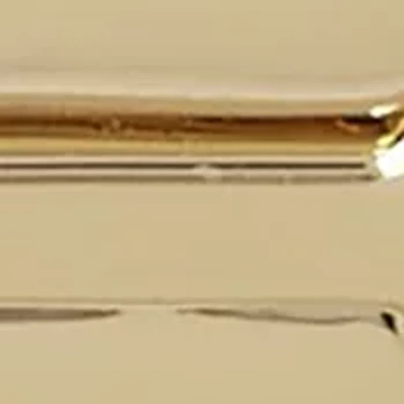 Gold Tone 32 Millimeter Green Case Watch