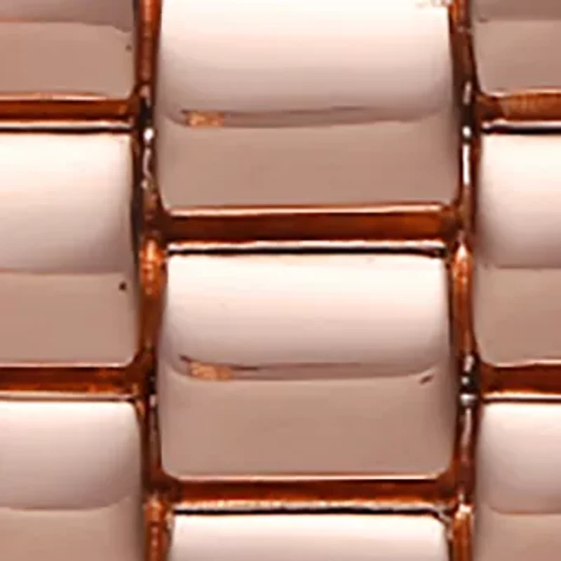 Rose Gold Tone Crystal Textured Dial Bracelet Watch