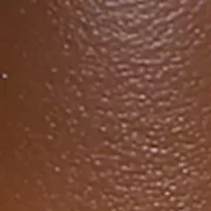 Two Tone Brown Leather Strap Watch