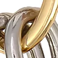 Two-Tone Chain Link Bracelet 