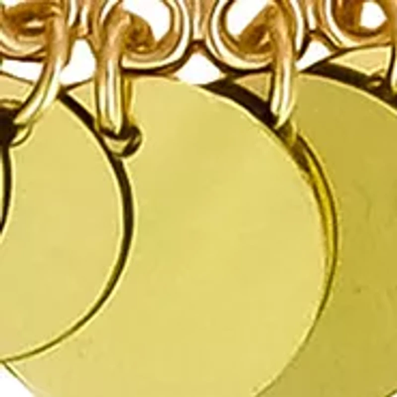 Sequin Fringe Drop Click It Hoop Earrings