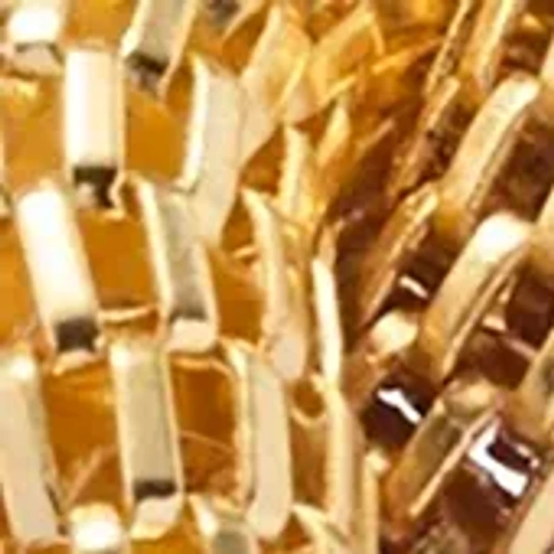 Mesh Knot Gold Tone Bracelet