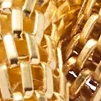 Mesh Knot Gold Tone Bracelet