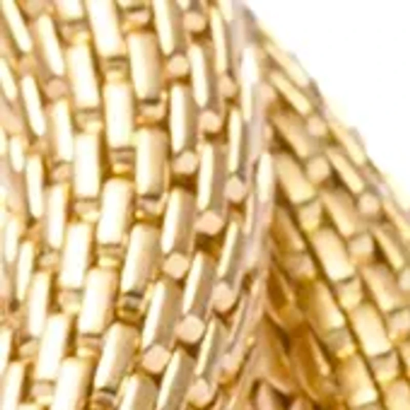 Mesh Gold Tone Stretch Bracelet Set