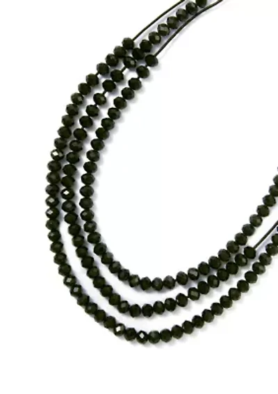 Beaded Multirow Necklace