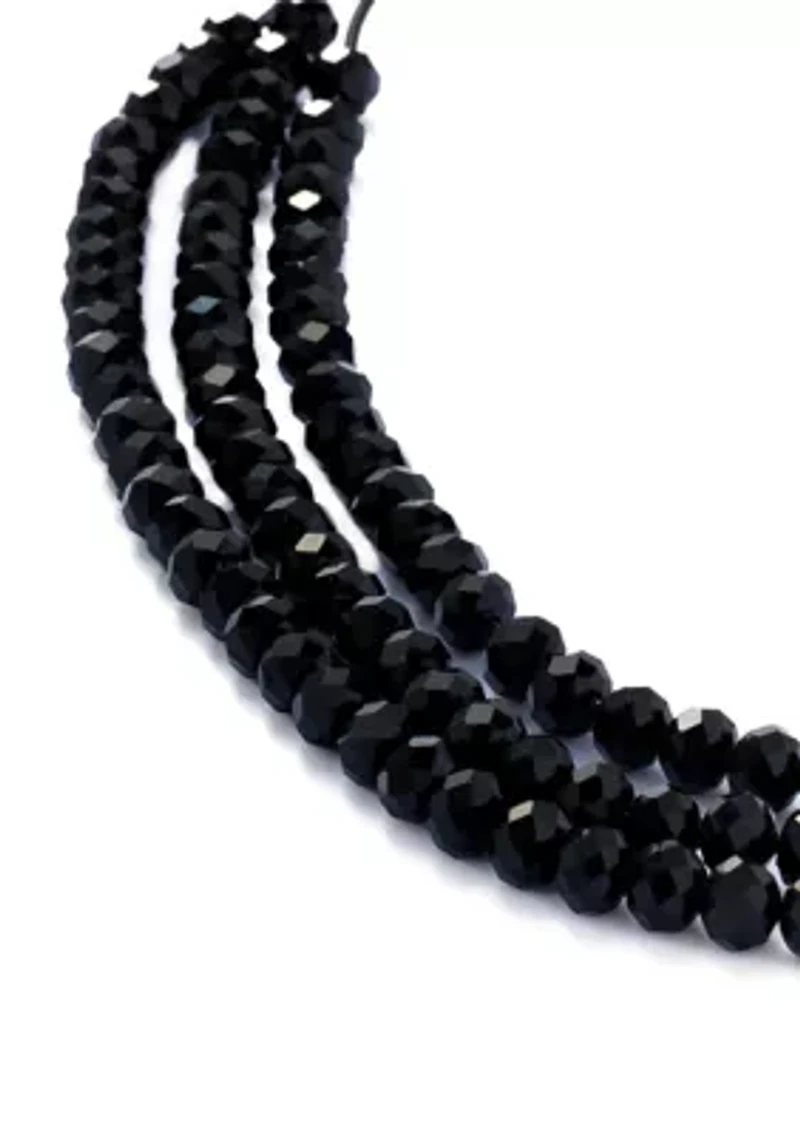 Beaded Multirow Necklace