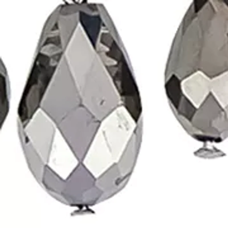 Hematite Beaded Frontal Necklace 