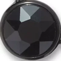 Jet Frontal Necklace