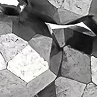 Hematite Woven Bead Stretch Bracelet