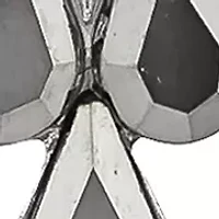 Hematite Stone Chandelier Earrings