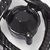 Jet Kite Chandelier Earrings