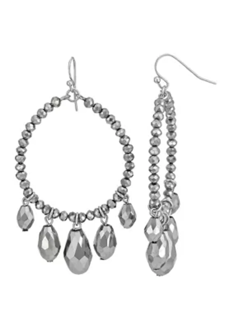 Hemitite Beaded Earrings