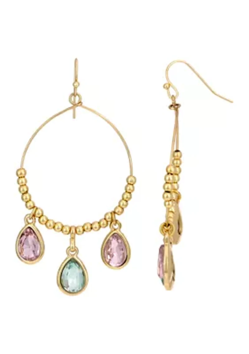 Open Gypsy Hoop Earrings