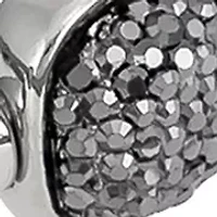  Stretch Bangle with Hematite Stone Accents Bracelet Set