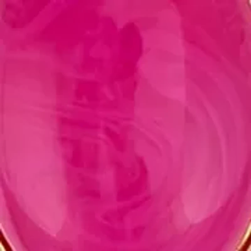 Gold Tone Pendant Drop Necklace