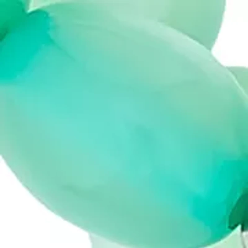 Aqua Beaded Stretch Bracelet Set