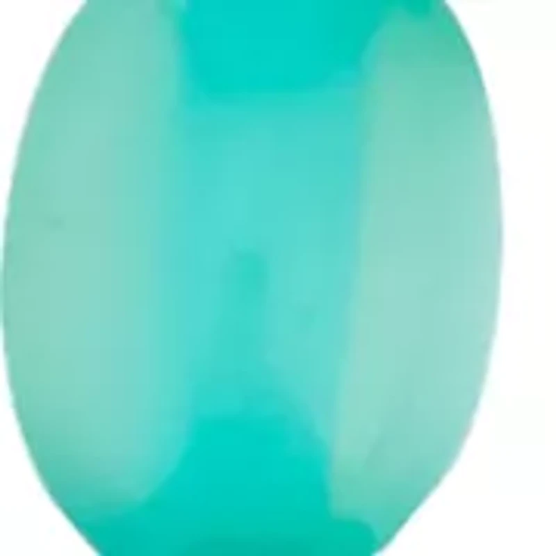 Aqua Bead Frontal Stretch Bracelet