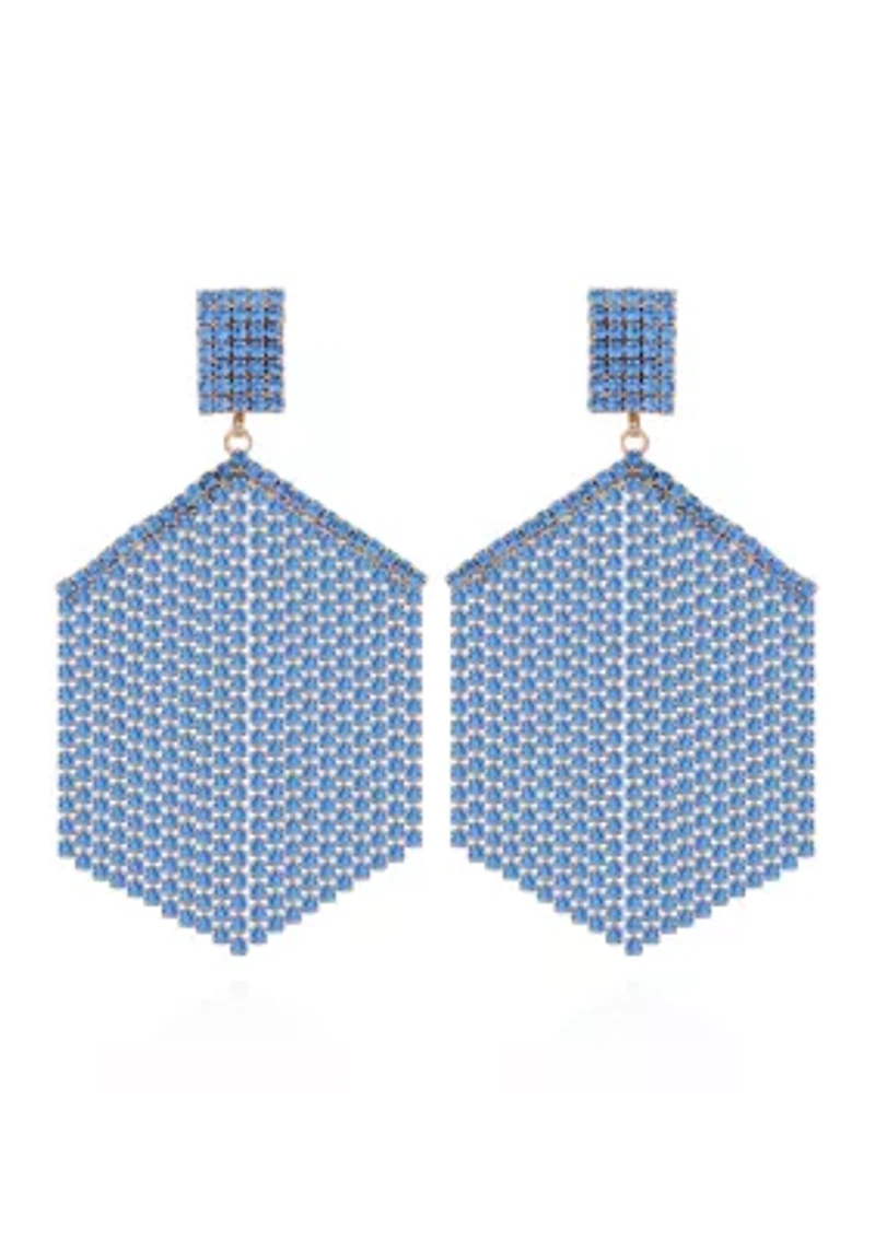 Kite Tassel Chandelier Earrings